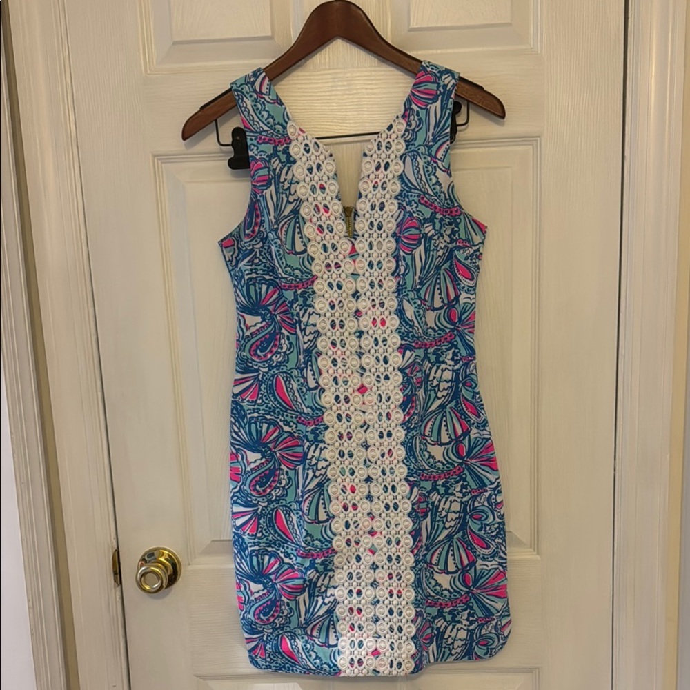 Lily Pulitzer My Fans Target shift dress size 4